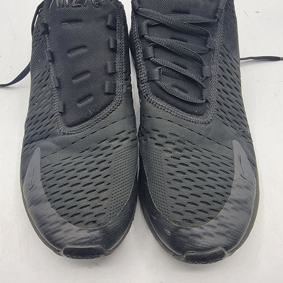 Nike Air Max 270 Mens 10 Triple Black Shoes Athletic Outdoors Casual AH8050-005 main image 11